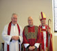  3 Newly ordained deacon Brian Kilkelly with the Vicar and the Bishop.jpg 